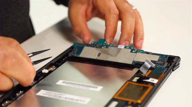 XFastest+Sony+Xperia+Tablet+Z+官方拆解影