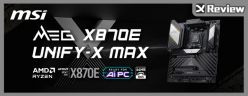 超頻旗艦！MSI MEG X870E UNIFY-X MAX 開箱測試 / 雙 DIMM + OC 引擎帶你超
