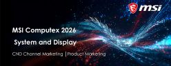 微星將於 COMPUTEX 展示新一代 OLED 旗艦顯示器以及具有代理型 AI 的新系統
