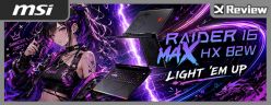 300W  效能怪物！MSI Raider 16 MAX HX B2W 測試報告 / 旗艦組合  290HX Plus 與 RTX 5090