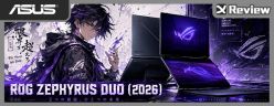 雙螢神器 戰力全開！ROG Zephyrus Duo (2026) GX651 測試報告 / 科技滿點旗艦多工電競筆電