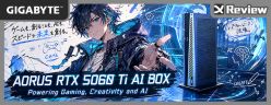 好攜帶 eGPU！GIGABYTE AORUS RTX 5060 Ti AI BOX 開箱 / TB5, USB4 一線擴充